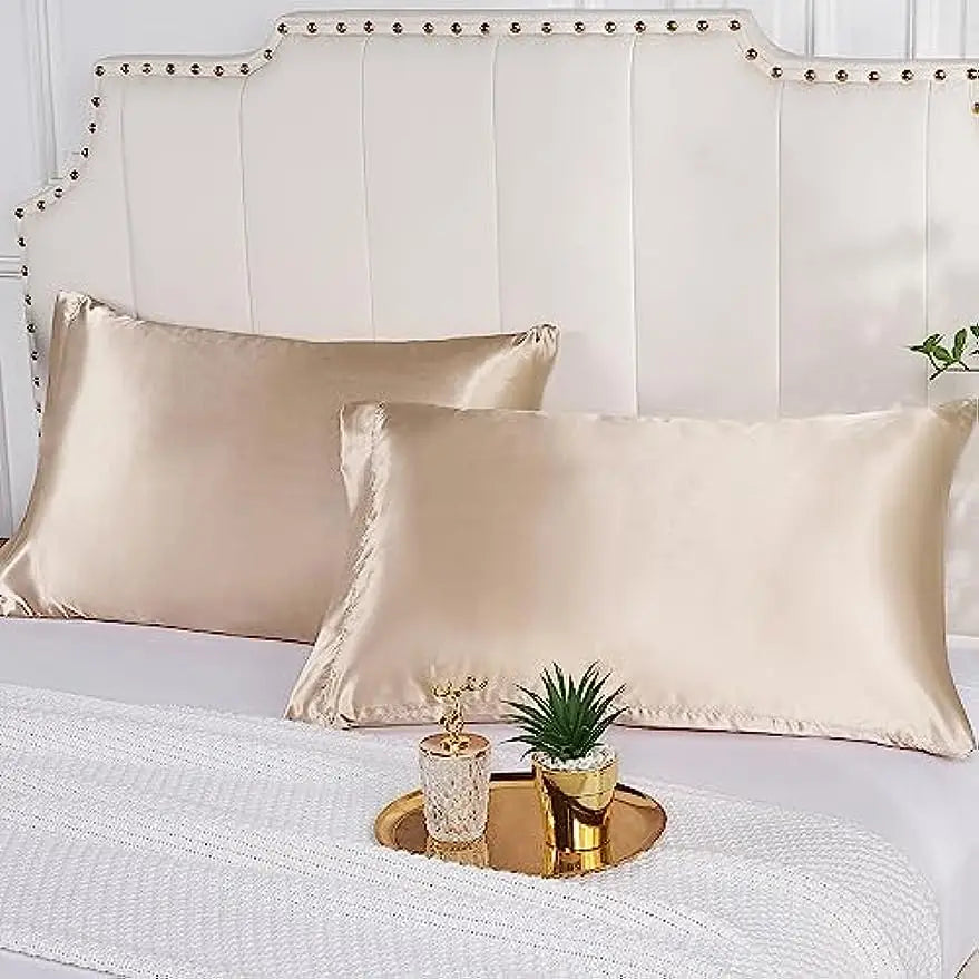 Sleep Silky Satin Pillowcases: Cooling, Hair and Skin-Friendly, Easy-Care