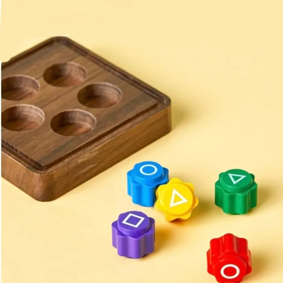 Squid Play Game  Dice Gong-gi Game Party Square Circle Triangle Printing Bar Games Party Props Korean Film Squid Play Game Set